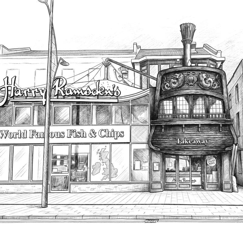 Great Yarmouth illustration