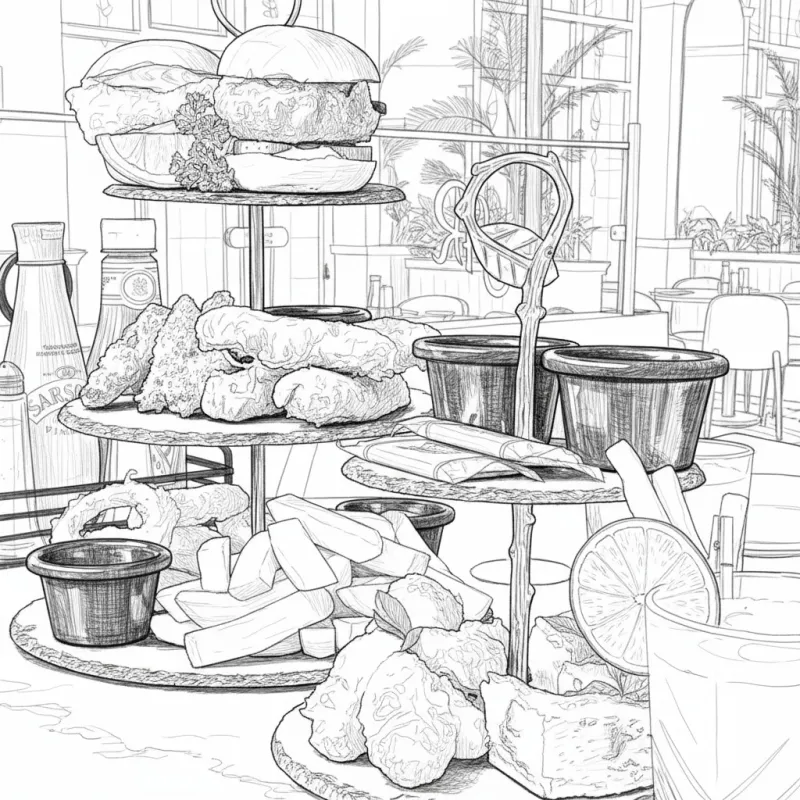 Illustration of food